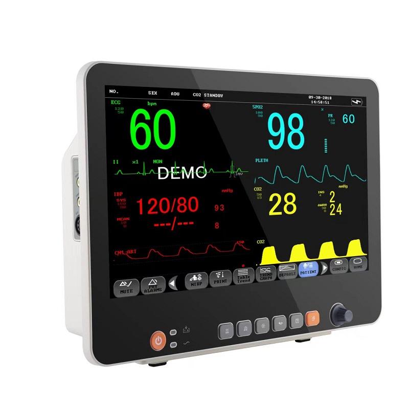 197-High Quality Portable Multi-Parameter Patient Monitor ICU Machine Vital Signs Display Metal Examinat.jpg